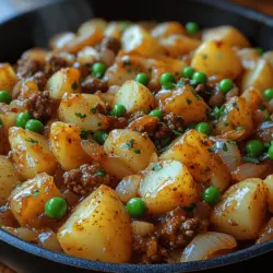 To truly appreciate the Hearty Beef & Potato Skillet, it's essential to understand the role each ingredient plays in this delightful dish. Let’s break down the key components that contribute to its robust flavor and nutritional value.