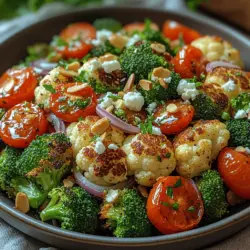 In the realm of healthy eating, salads often take the spotlight as vibrant, nourishing dishes that can be as satisfying as they are colorful. Among the myriad of salad options, our Roasted Broccoli and Cauliflower Salad stands out for its unique combination of flavors, textures, and nutritional benefits. This dish is not just a feast for the eyes; it’s a celebration of wholesome ingredients that cater to health-conscious eaters and salad enthusiasts alike.