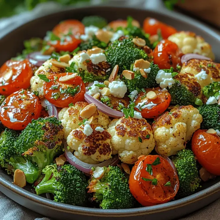 In the realm of healthy eating, salads often take the spotlight as vibrant, nourishing dishes that can be as satisfying as they are colorful. Among the myriad of salad options, our Roasted Broccoli and Cauliflower Salad stands out for its unique combination of flavors, textures, and nutritional benefits. This dish is not just a feast for the eyes; it’s a celebration of wholesome ingredients that cater to health-conscious eaters and salad enthusiasts alike.