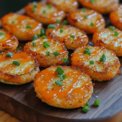 In a world where snacking often leads to unhealthy choices, exploring healthier alternatives can be both rewarding and delicious. Buffalo Zucchini Bites are a prime example of how to satisfy your craving for bold flavors without sacrificing nutrition. These crispy, flavorful bites combine the wholesome goodness of zucchini with the spicy kick of buffalo sauce, making them an ideal snack for any occasion. Whether you’re hosting a game day gathering, looking for a healthy appetizer, or simply craving something savory and satisfying, this recipe is sure to please.