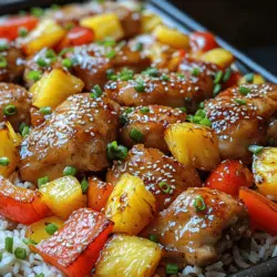 In the world of culinary delights, tropical flavors have a special place, captivating our taste buds with their vibrant and refreshing profiles. The allure of tropical cuisine often lies in its ability to transport us to sun-soaked beaches and lush landscapes, evoking feelings of relaxation and adventure. Among the many dishes that embody this spirit, the Tropical Sheet Pan Hawaiian Chicken stands out as a delightful and easy-to-make meal that brings the essence of the islands right to your dining table.