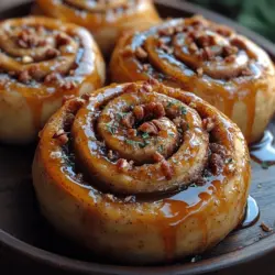 Imagine waking up to the irresistible aroma of fresh-baked cinnamon rolls wafting through your kitchen, a warm and inviting scent that beckons you to the breakfast table. Now, elevate that experience with a unique twist: Bourbon Maple Bacon Cinnamon Rolls. This delightful recipe marries the classic charm of cinnamon rolls with the rich, complex notes of bourbon, the sweetness of maple syrup, and the savory crunch of crispy bacon. The result is an indulgent treat that tantalizes the taste buds and transforms an ordinary morning into an extraordinary culinary experience.