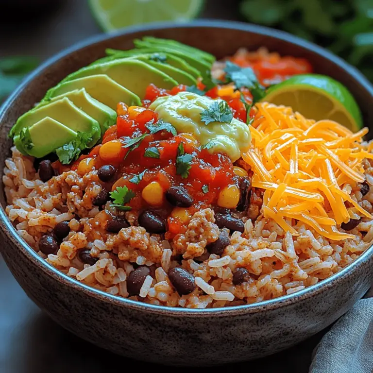Tex-Mex cuisine has captured the hearts and taste buds of food lovers around the globe with its bold flavors and innovative fusion of traditional Mexican and American ingredients. This vibrant culinary tradition is known for its hearty portions and zesty seasonings, making it a favorite for those craving a satisfying meal. Among the myriad of Tex-Mex offerings, the Spicy Tex-Mex Turkey Rice Bowls stand out as an exceptional choice for both flavor and nutrition.