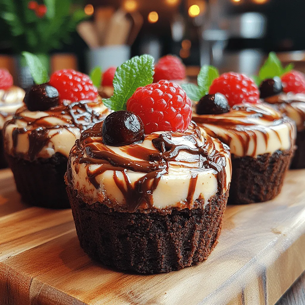 If you’re in the mood for a dessert that perfectly balances creamy and chocolatey flavors, look no further than Decadent Mini Cheesecake Brownie Cups. These delightful treats combine the rich, fudgy goodness of brownies with the smooth, velvety texture of cheesecake, creating a mini dessert that is both indulgent and satisfying. Imagine sinking your fork into a tiny cup that offers the best of both worlds—a luscious brownie base topped with a creamy cheesecake filling—each bite is a celebration of flavor and texture.