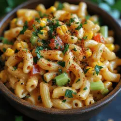 Sweet Corn Macaroni Salad is a delightful and versatile dish that has earned its place as a favorite at gatherings, picnics, and potlucks. Its vibrant colors and diverse textures make it an appealing choice for any meal, whether served alongside grilled meats at a barbecue or as a refreshing accompaniment to a light lunch. The combination of fresh ingredients, creamy dressing, and delightful crunch creates a salad that is both satisfying and enjoyable for all ages.