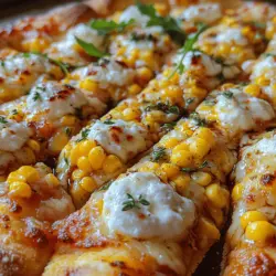 To create a truly remarkable pizza, understanding the ingredients is essential. Each component contributes its unique flavor and texture to the dish, harmonizing beautifully in every bite. Here’s a closer look at the key ingredients of Roasted Garlic Corn Pizza: