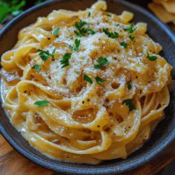 Comfort food has a way of wrapping us in warmth, inviting us to relish each bite as we savor the flavors that evoke memories and emotions. Among the myriad of comforting dishes, pasta is a perennial favorite, offering versatility and a satisfying texture that pairs beautifully with countless sauces and ingredients. One dish that has captured the hearts and palates of many is French onion soup, renowned for its rich and hearty flavors. Imagine the classic essence of French onion soup transformed into a delightful pasta dish; that’s where our Savory French Onion Pasta Delight comes into play.