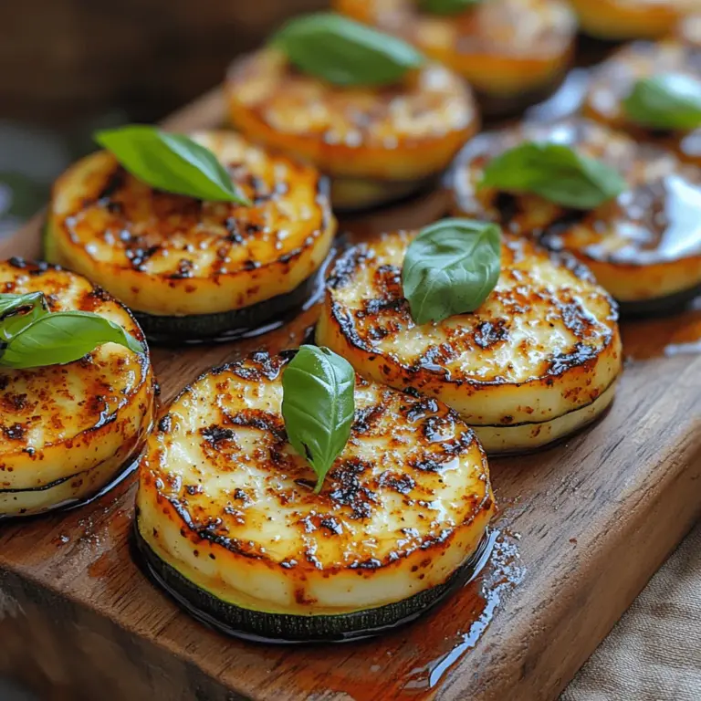 If you’re on the lookout for a vibrant and nutritious dish that’s as visually appealing as it is tasty, the Grilled Zucchini Halloumi Stacks should definitely be on your radar. This delightful recipe combines the soft, creamy texture of halloumi cheese with the fresh, light crunch of grilled zucchini, creating a dish that can serve as a starter, a side, or even a main course. Not only does it cater to various occasions, from casual summer barbecues to elegant dinner parties, but it also embodies a perfect balance of flavors and textures that will tantalize your taste buds.