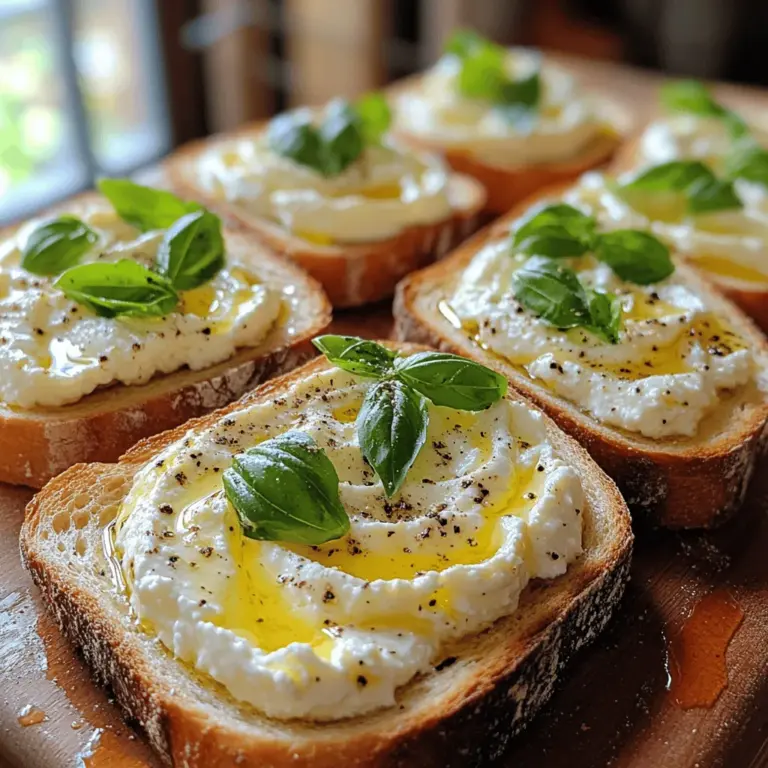 In the ever-evolving landscape of modern cuisine, whipped ricotta dishes have surged in popularity, captivating food enthusiasts and home cooks alike. This delightful preparation elevates the humble ricotta cheese into a cloud-like texture that pairs beautifully with a myriad of flavors. One such combination that has garnered attention is the Airy Basil Whipped Ricotta Toast—a dish that seamlessly blends the creamy richness of ricotta with the aromatic freshness of basil.
