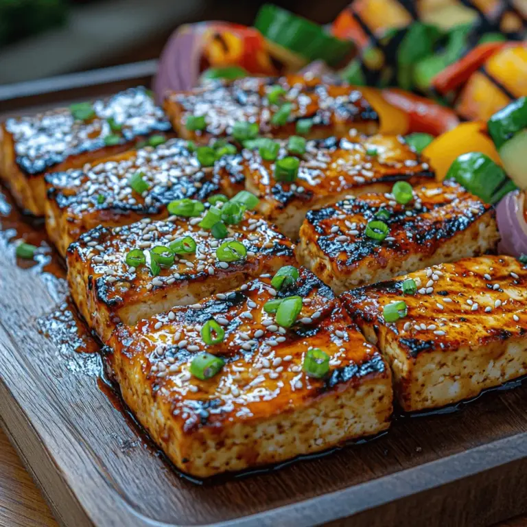 Exploring plant-based cooking can be a delightful journey, especially when it comes to experimenting with flavors and textures. One such dish that beautifully marries sweetness and spiciness is the Sweet & Spicy Honey Sriracha Grilled Tofu. This recipe not only offers an explosion of taste but also showcases tofu as a versatile ingredient that can seamlessly take center stage in any meal. Tofu, often considered the blank canvas of the culinary world, absorbs flavors exquisitely, making it an ideal candidate for bold marinades.