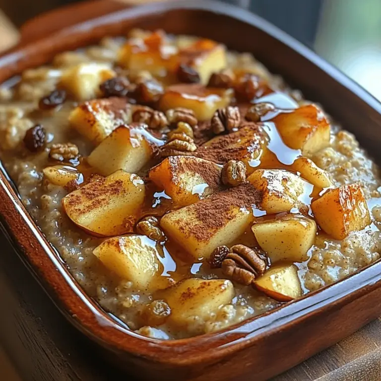 Breakfast is often referred to as the most important meal of the day, and for good reason. It sets the tone for how we feel and function throughout our morning. Among the myriad of breakfast options, a cozy apple cinnamon oatmeal bake stands out as both a delicious and nutritious choice. This recipe combines the heartiness of oats with the natural sweetness of apples and the warm spices of cinnamon, creating a dish that is not only satisfying but also filled with wholesome ingredients.