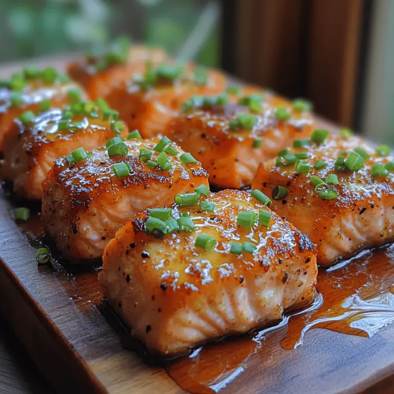 If you're on the lookout for a dish that perfectly balances flavor and nutrition, look no further than crispy honey garlic salmon bites. This delectable recipe not only tantalizes your taste buds with its sweet and savory notes but also packs a powerful nutritional punch. Salmon is renowned for its health benefits, making it a popular choice for those seeking a wholesome meal. The combination of honey and garlic elevates the dish, creating a glaze that is both sticky and bursting with flavor, while the crispy texture provides a satisfying crunch that complements the tender salmon.