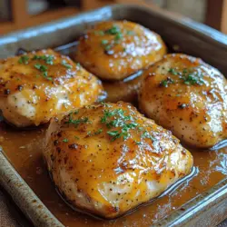 When it comes to creating a memorable meal that combines simplicity with sophistication, Apricot Bliss Baked Chicken stands out as a delicious option perfect for any occasion. This dish marries the sweetness of apricot preserves with savory elements, resulting in a flavorful experience that excites the palate. Whether you’re planning a cozy family dinner, hosting friends for a special occasion, or looking for a meal prep option that provides both ease and elegance, this recipe fits the bill.