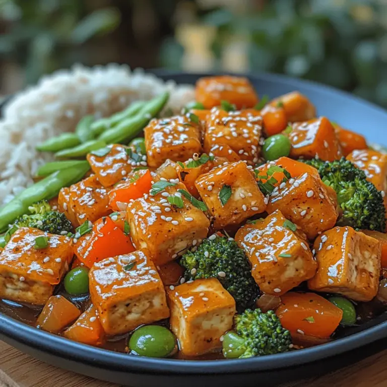 If you're looking for a vibrant, healthy dish that packs a punch of flavor and nutrition, look no further than Sweet & Sour Tofu Delight. This delightful meal has gained popularity in recent years, especially among those embracing plant-based diets. As more people explore vegetarian and vegan options, this dish stands out for its unique balance of sweet, sour, and umami flavors, making it a staple in many households.