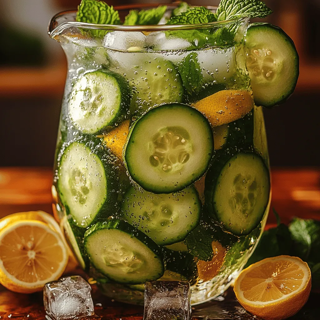 In today's health-conscious world, detox waters have emerged as a simple yet effective way to enhance hydration and promote overall wellness. These refreshing concoctions not only quench your thirst but also provide a myriad of health benefits, making them a popular choice for those looking to cleanse their bodies naturally. Among various detox water recipes, cucumber water stands out for its light, crisp flavor and powerful hydrating properties.