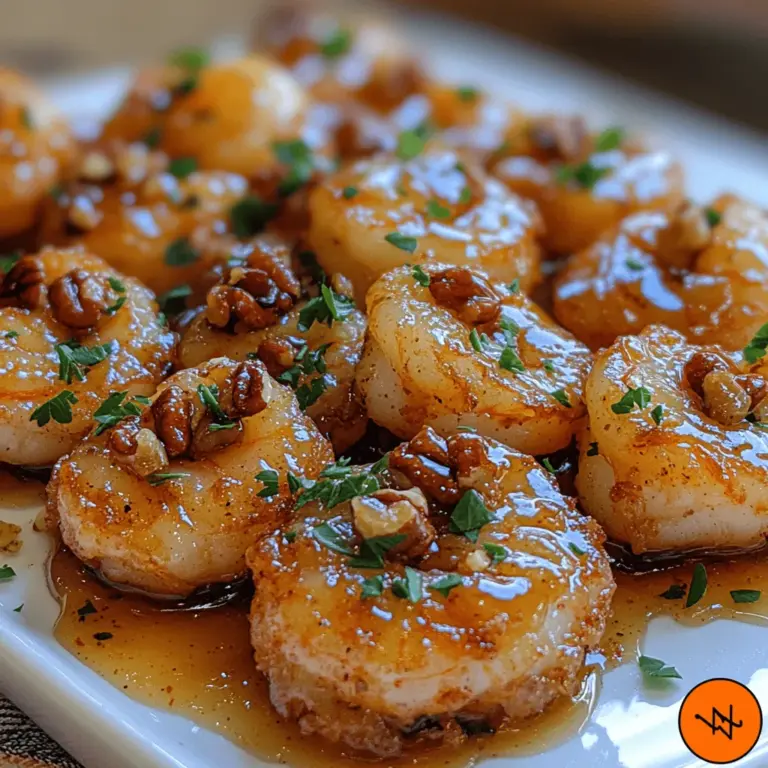 If you’re on the lookout for a dish that seamlessly marries sweet and savory flavors while offering a delightful crunch, look no further than Sweet & Crunchy Honey Walnut Shrimp. This dish is a staple in Asian cuisine, particularly beloved in Chinese-American restaurants, where it has garnered a reputation for its unique combination of succulent shrimp, crispy walnuts, and a rich, creamy sauce. Its origins can be traced back to the culinary traditions of Cantonese cuisine, where seafood plays a pivotal role, and the art of balancing flavors is paramount.