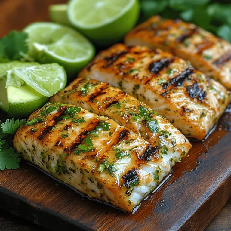 If you’re looking for a dish that embodies the essence of summer with its vibrant and refreshing flavors, look no further than Zesty Grilled Cilantro Lime Tilapia. This recipe perfectly captures the bright taste of fresh ingredients, making it an ideal choice for outdoor grilling or a quick weeknight meal. Tilapia, a popular fish known for its versatility, serves as the perfect canvas for the zesty marinade that brings this dish to life.