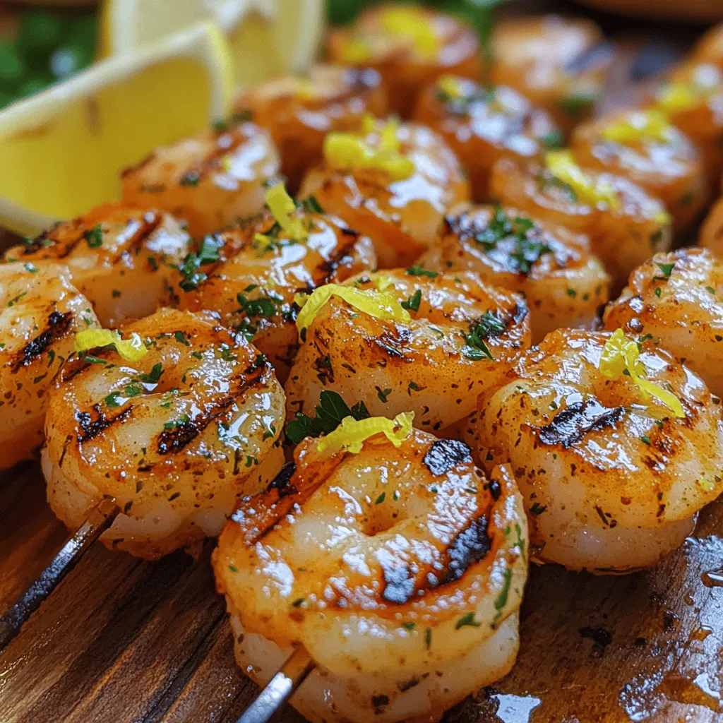 When it comes to summer grilling, few dishes can rival the fresh, vibrant flavors of Zesty Lemon Herb Grilled Shrimp. This dish perfectly encapsulates the essence of summer with its bright, zesty notes and a hint of herbaceous goodness. Not only is it a quick and easy option for weeknight dinners, but it also shines at backyard barbecues, making it a versatile choice for any occasion. The combination of succulent shrimp, fresh herbs, and zesty lemon creates a flavor profile that is both refreshing and satisfying, appealing to seafood lovers and casual eaters alike.