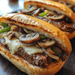 The Philly Cheese Steak is more than just a sandwich; it’s a culinary icon that embodies the vibrant spirit of Philadelphia. This delectable dish, with its origins dating back to the 1930s, emerged from the streets of South Philadelphia and quickly became a beloved staple across the United States and beyond. The story goes that a hot dog vendor, Pat Olivieri, crafted this mouthwatering creation on a whim, using thinly sliced beef and sautéed onions, all nestled within a warm, crusty hoagie roll. Since then, the Philly Cheese Steak has captivated taste buds and inspired countless variations, solidifying its status as a quintessential American comfort food.