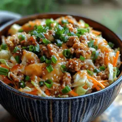 When crafting the perfect Egg Roll in a Bowl, the selection of ingredients is paramount. Each component contributes to the overall flavor profile and nutritional value of the dish. Let's delve into the key ingredients that make this recipe a standout.