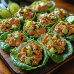 To appreciate the full potential of Zesty Spicy Tuna Lettuce Wraps, it's essential to understand the role each ingredient plays in crafting this dish.