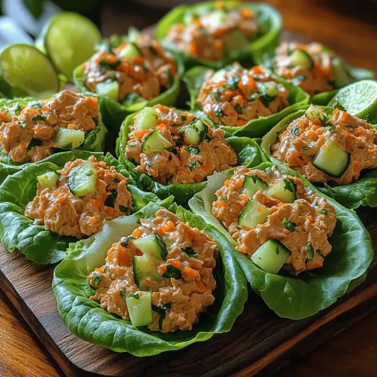 To appreciate the full potential of Zesty Spicy Tuna Lettuce Wraps, it's essential to understand the role each ingredient plays in crafting this dish.