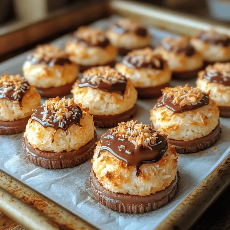 To create the perfect Tropical Delight Coconut Macaroons, understanding the key components of the recipe is crucial. Each ingredient plays a significant role in achieving the ideal texture and flavor, so let’s explore them in detail: