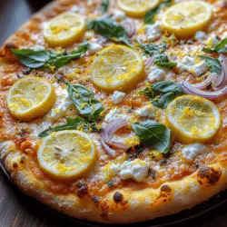 Are you ready to embark on a culinary adventure that marries the brightness of citrus with the comforting familiarity of pizza? The Zesty Lemon Delight Pizza is a unique dish that elevates traditional pizza with a refreshing twist. This innovative recipe showcases the vibrant flavors of lemon, creating a delightful balance of tanginess and creaminess that is sure to tantalize your taste buds.