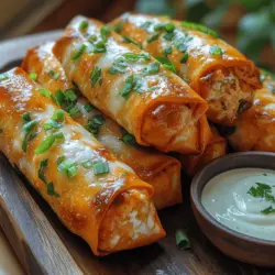The magic of Spicy Buffalo Chicken Egg Rolls lies in the combination of ingredients that contribute to their unique flavor and texture. Each component plays a significant role in creating a harmonious balance of taste, ensuring that every bite is as exciting as the last. Let’s delve deeper into the key ingredients that make these egg rolls a culinary sensation.