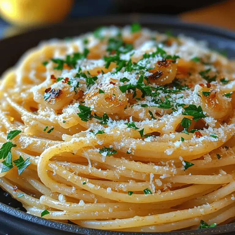 When it comes to comfort food, few dishes can rival the simple elegance of spaghetti with roasted garlic butter. This delightful combination of al dente pasta, aromatic roasted garlic, and rich butter creates a symphony of flavors that is both satisfying and memorable. Ideal for both novice cooks eager to impress and seasoned chefs looking for a quick yet delicious meal, this recipe offers a culinary experience that is as easy to prepare as it is enjoyable to eat.