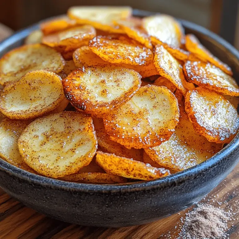 In today's health-conscious world, the demand for nutritious yet delicious snacks is on the rise. With more people looking to create healthier alternatives to store-bought treats, homemade snacks have gained immense popularity. One such delightful option is the Crispy Delight: Baked Cinnamon Sugar Apple Chips. This recipe allows you to enjoy the natural sweetness of apples, enhanced by the warm notes of cinnamon and sugar, all while keeping it healthy.