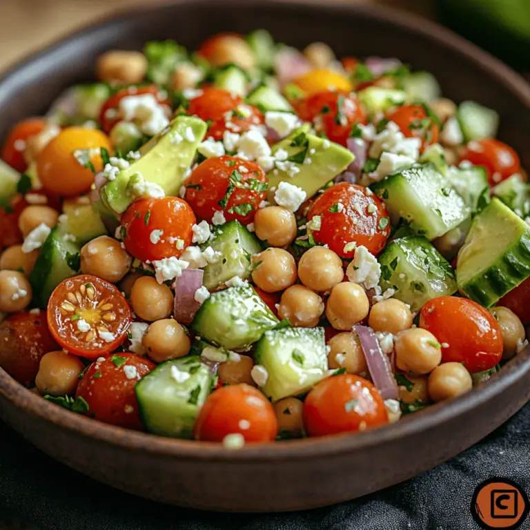 If you're on the hunt for a dish that combines vibrant flavors, nutritious ingredients, and simple preparation, look no further than the Refreshing Chickpea Tomato Fiesta. This delightful salad is not only visually appealing but also a nourishing option for anyone looking to enjoy a healthy meal. It's perfect for a light lunch, a satisfying side dish at dinner, or even as a meal prep option to keep you fueled throughout the week.
