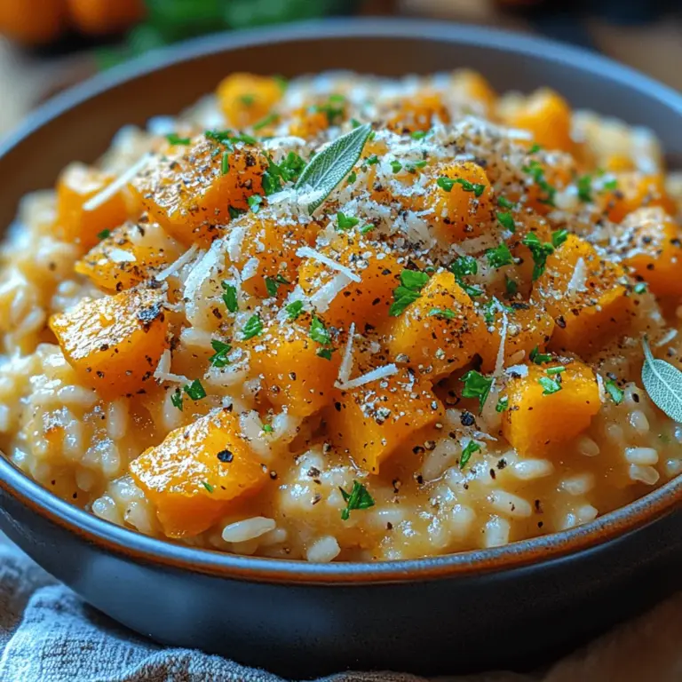 As the leaves begin to change and a crispness fills the air, autumn ushers in a bounty of seasonal flavors, making it the perfect time to indulge in comforting dishes that warm the soul. Among these is butternut squash, a star ingredient in many fall recipes. Its sweet, nutty flavor and vibrant orange hue not only evoke the essence of the season but also provide an array of culinary possibilities. In this article, we will explore a delicious and hearty dish: Autumn Harvest Butternut Squash Risotto.