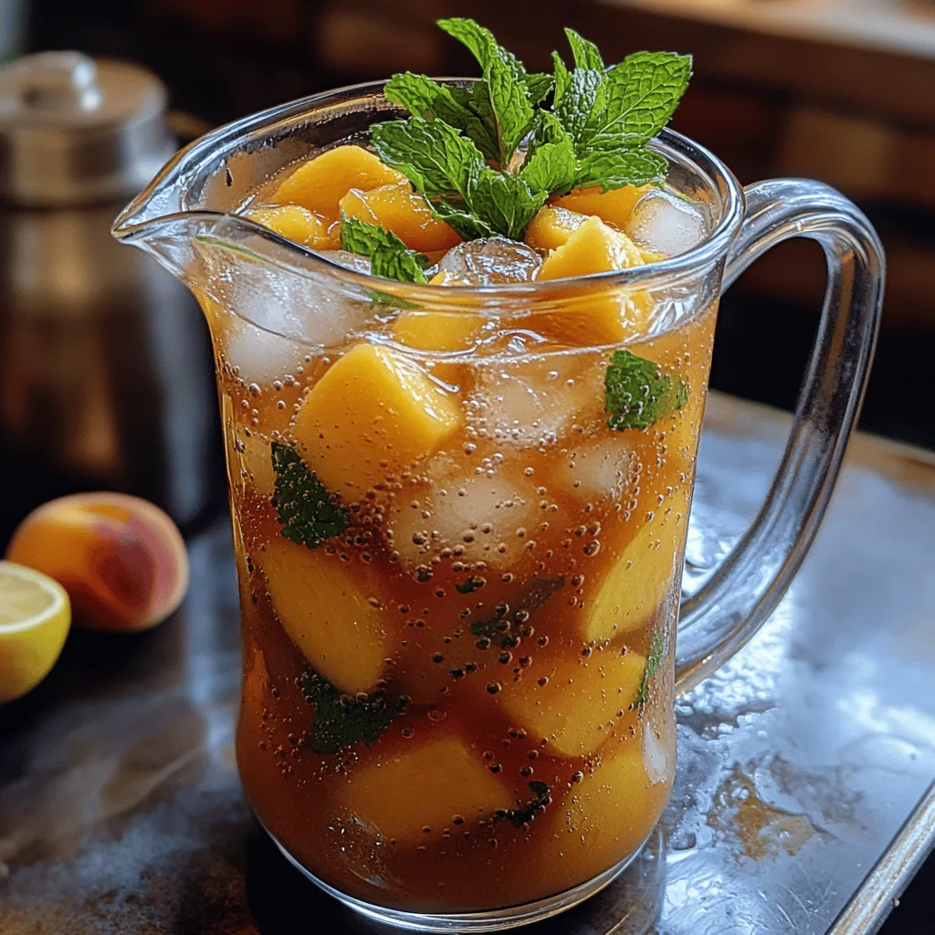 As the sun begins to shine brighter and the days grow longer, the desire for refreshing beverages becomes palpable. Understanding the beauty and versatility of these drinks can elevate any gathering or personal retreat. Among the myriad of options, one delightful drink stands out—Iced Peach Mint Tea. This beverage embodies a perfect balance of sweet, fruity, and herbal flavors, making it an ideal companion for hot summer days. In this blog post, we will guide you through the intricacies of crafting this refreshing beverage, emphasizing its health benefits, the importance of using fresh ingredients, and how to enjoy it to the fullest.