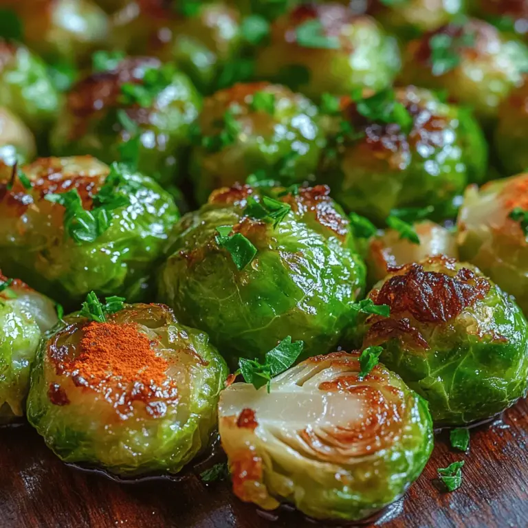 Brussels sprouts have long been a misunderstood vegetable, often relegated to the dreaded "they're good for you" category. However, these tiny green powerhouses deserve a spot at your table for much more than just their nutritional benefits. When prepared correctly, Brussels sprouts can transform from a bland, often-overcooked side into a crispy, flavorful dish that can convert even the most ardent vegetable skeptics. Enter the crispy smashed Brussels sprouts with garlicky goodness—an easy-to-make recipe that elevates the humble sprout into a culinary delight.