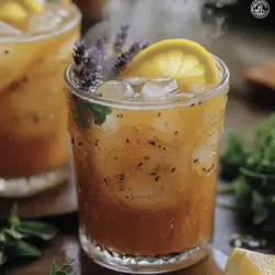 Lavender is a versatile herb that has been cherished for centuries for its aromatic and culinary properties. Known primarily for its fragrant flowers, lavender lends a subtle floral sweetness to dishes and beverages. When used in drinks like iced lavender lemonade, it adds a unique depth of flavor that transforms a simple refreshment into something truly special. The flavor of lavender can be described as a mix of sweet and slightly earthy, with hints of mint and rosemary, making it an intriguing addition to a range of recipes.