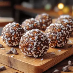 In the realm of nutritious snacks, few treats can compete with the alluring combination found in Chocolate Coconut Bliss Balls. These delightful bites effortlessly blend the rich, decadent taste of chocolate with the tropical sweetness of coconut, creating a snack that is as satisfying as it is wholesome. Not only do they provide a guilt-free indulgence, but they also boast an array of health benefits that make them an excellent choice for both kids and adults alike.