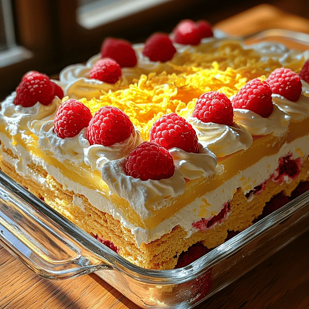 As the temperatures rise and the days grow longer, a refreshing dessert becomes essential for beating the heat. Enter the Zesty Lemon Bliss Icebox Cake, a delightful no-bake treat that combines the invigorating flavors of lemon with the creamy, indulgent texture of whipped cream. This cake is not only a feast for the taste buds but also a visual delight, making it an ideal centerpiece for summer gatherings or casual family dinners.