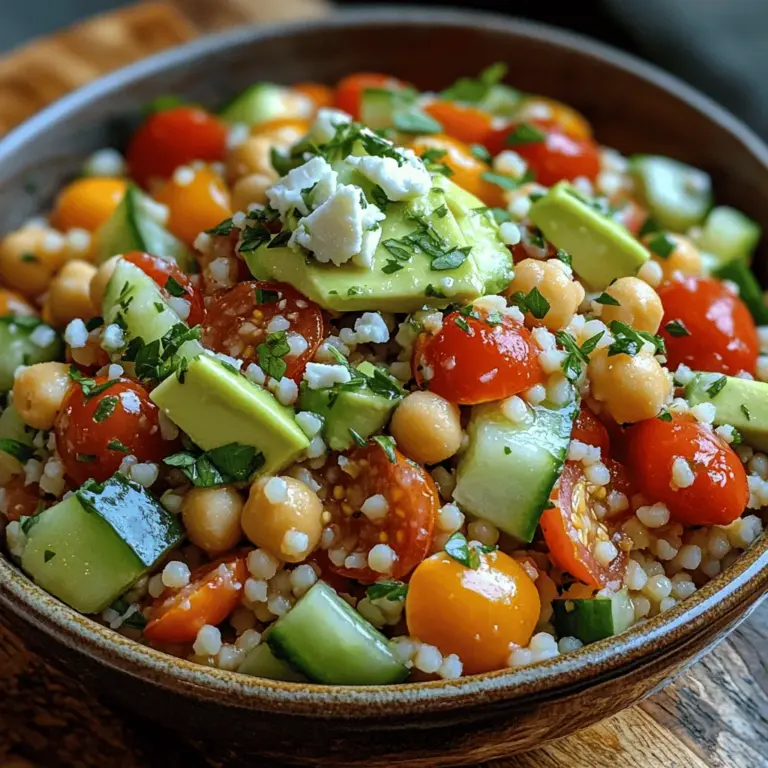As the warm rays of summer approach, so does the craving for refreshing, light meals that nourish the body without weighing it down. Summer salads are a perfect solution, offering a palette of vibrant flavors and textures that celebrate the season's bounty. One standout recipe that embodies this concept is the Chilled Chickpea Couscous Delight. This dish is not only easy to prepare but also brimming with wholesome ingredients that cater to diverse dietary preferences.