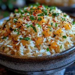 Garlic Parmesan Rice is a delightful culinary creation that combines the aromatic allure of garlic with the rich, nutty flavor of Parmesan cheese. This dish is not only a perfect accompaniment to many main courses but also stands out on its own as a satisfying light meal. The marriage of these flavors elevates this rice dish into something extraordinary, making it a favorite among food lovers.
