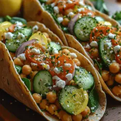 To truly appreciate the Zesty Garlic Lemon Chickpea Wraps, it's essential to delve into the key ingredients that contribute to their vibrant flavors and nutritional value. Each component plays a crucial role, enhancing both the taste and health benefits of the dish.