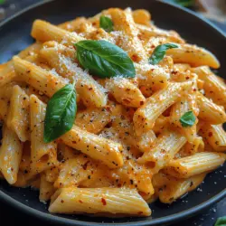 The allure of Creamy Tomato Bliss Pasta is multi-faceted. With its creamy tomato sauce enveloping perfectly cooked pasta, this dish is a celebration of flavors that brings joy to the table. The origins of creamy tomato pasta can be traced back to Italian cuisine, where tomatoes are a staple ingredient. The addition of cream elevates the dish, creating a luxurious texture that pairs beautifully with a variety of pasta shapes. This pasta dish is not only satisfying but also versatile, allowing for customization based on personal preferences or dietary needs.