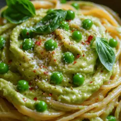 In the world of pasta dishes, few can rival the creamy, luscious texture and vibrant flavor of creamy avocado pasta with peas. This dish not only satisfies the palate but also brings a fresh twist to traditional pasta recipes. The creamy avocado sauce envelops perfectly cooked pasta, while the sweet pop of peas adds a delightful contrast. Whether you're preparing a weeknight meal for your family or hosting a dinner party, this avocado pasta is sure to impress.