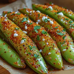 In the world of culinary delights, vibrant flavors and healthy snacks are at the forefront of our dining experiences. One such irresistible treat that has gained traction in recent years is the Spicy Chili Lime Snap Pea Poppers. These delightful morsels are not only visually appealing but also pack a punch of flavor that can elevate any gathering or casual snacking session. As more and more people turn to healthier options for their meals, snap peas have emerged as a popular ingredient in many kitchens.