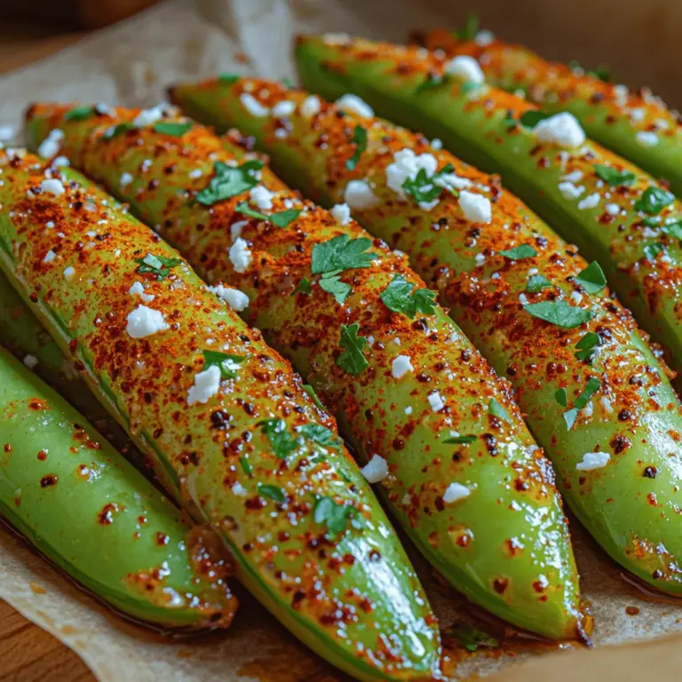 In the world of culinary delights, vibrant flavors and healthy snacks are at the forefront of our dining experiences. One such irresistible treat that has gained traction in recent years is the Spicy Chili Lime Snap Pea Poppers. These delightful morsels are not only visually appealing but also pack a punch of flavor that can elevate any gathering or casual snacking session. As more and more people turn to healthier options for their meals, snap peas have emerged as a popular ingredient in many kitchens.
