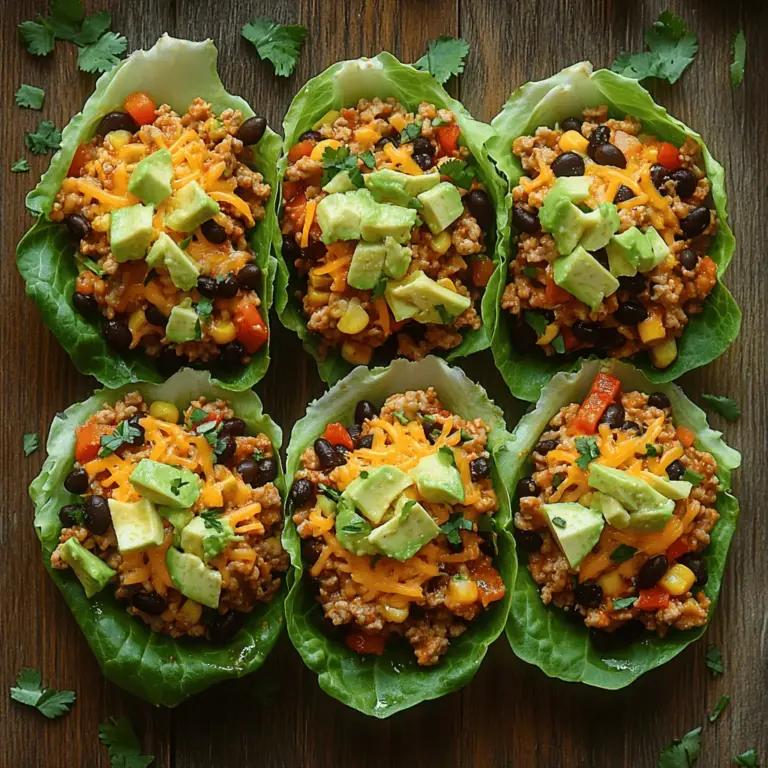To create the perfect Spicy Southwest Chicken Lettuce Wraps, it's essential to understand the ingredients that contribute to both flavor and nutrition. Each component plays a crucial role in the overall taste and health benefits of the dish.
