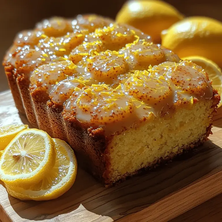 The ketogenic diet has taken the culinary world by storm, offering a delicious way to manage weight and improve health by significantly reducing carbohydrate intake. With its emphasis on healthy fats and proteins, this diet has led to a surge in demand for satisfying dessert options that align with keto principles. Enter the Zesty Keto Lemon Pound Cake—a delightful, low-carb alternative to traditional desserts that doesn’t compromise on flavor.