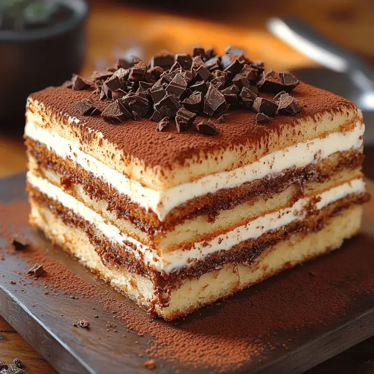 Tiramisu, the quintessential Italian dessert, has captured the hearts of dessert lovers around the world with its rich layers of flavor and creamy texture. Traditionally crafted with coffee-soaked ladyfingers, velvety mascarpone cheese, and a dusting of cocoa powder, this beloved treat embodies the essence of Italian cuisine. However, in the realm of culinary creativity, one delightful variation has emerged—the Tiramisu Layer Cake. This innovative dessert takes the classic flavors of tiramisu and elevates them into a stunning, multi-layered cake that is as visually appealing as it is delicious.