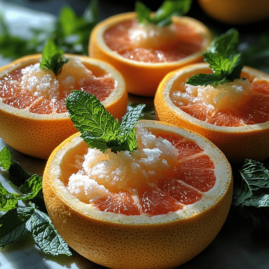 As the temperatures rise and summer approaches, the trend of frozen desserts continues to captivate dessert lovers everywhere. These delightful treats not only provide a cooling reprieve from the heat but also offer a spectrum of flavors that can transform any gathering into a festive occasion. In the world of frozen desserts, few options are as refreshing and vibrant as the Frozen Grapefruit Sparkle Cups. This unique dessert combines the tangy zest of grapefruit with a fizzy finish, making it an ideal choice for summer parties, brunches, or simply as a revitalizing treat after a long day.