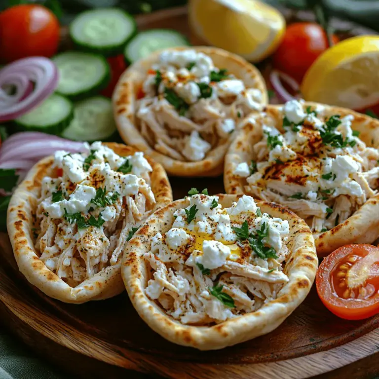 Greek cuisine is renowned for its vibrant flavors, fresh ingredients, and healthy preparations. It has gained immense popularity worldwide, celebrated for its emphasis on wholesome foods that are both delicious and nourishing. Central to this culinary tradition are dishes that embody the Mediterranean lifestyle, focusing on balanced meals that promote health and well-being. One such dish that perfectly represents these ideals is the Mini Greek Chicken Pita Pockets.